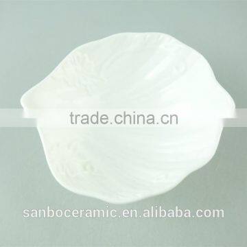 Ceramic Chafing Dish / White Ceramic Serving Dishes Bowls /letter Dishes photo-3