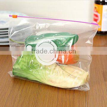 Wholesale Stock Portable PVC Pull Buckle Food Seal Freshness Protection Bag