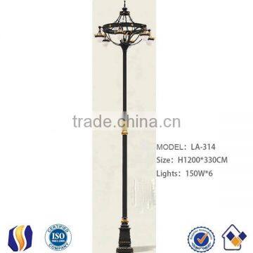 China Supplies Antique Cast Iron Street Lighting Pole photo-3