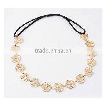 Hot Sale Korean Rose Hair Band,Girls Wedding Hair Accessories photo-4