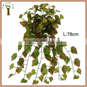 artificial begonia hanging vine