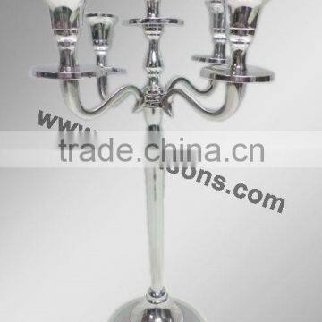 Wedding Candelabra/Antique Aluminium Candelabra With Silver Finish photo-5