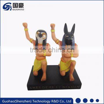 Custom brilliant ancient Egyptian god anubis statue for sale