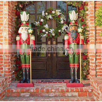 Custom Life Size Fiberglass Christmas Nutcracker Sculpture photo-3