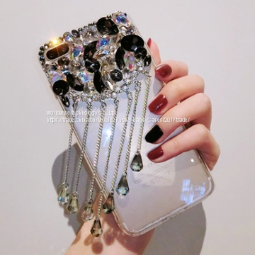 Crystal Diamond Cell Phone Cover Silicone Mobile Phone Cases for IPhone7/7Plus/6/6s/6plus/6splus Soft Tpu Shell Housing photo-2