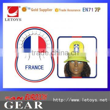 EVA cap with flag imprint Funny shape fashionable eva hat