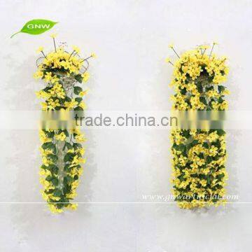 GNW FLV04 Artificial Flower Arrangements Christmas Wreath Plastic Wisteria Blossom for Partying