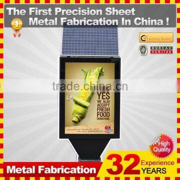 Solar Power Outdoor Freestanding Advertising Light Box photo-3