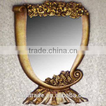 beautiful wall-mounted bathroom antique mirror