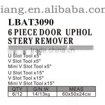 U Slot Tool & V Slot Tool 6pcs Professional Door Upholstery Remover photo-2