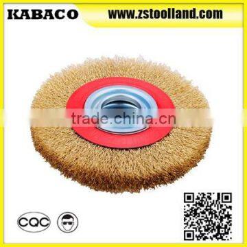 shaft mounted Circular wire brush