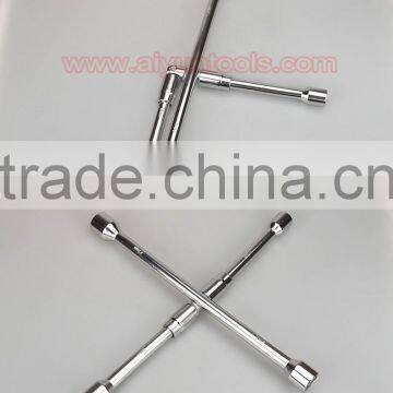 14" Folding Cross Rim Wheel Tyre Wrench Socket Car Auto Tools photo-5