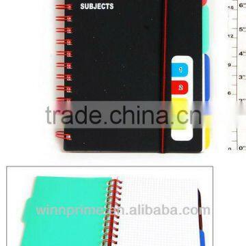 4PC divider coil notebook