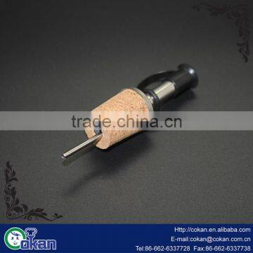 CK-KT695 Hot Selling Food Grade Plastic/Metal Champagne Pourer /Wine Bottle Pourer For Wine, Cocktail, Vodka photo-2