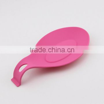 Professional Good Quality Soft Handle Silicone Spoon Tray