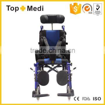 TRW958LBCGPY Reclining Wheel Chair With Reclining High Back, Adjustable Headrest photo-3