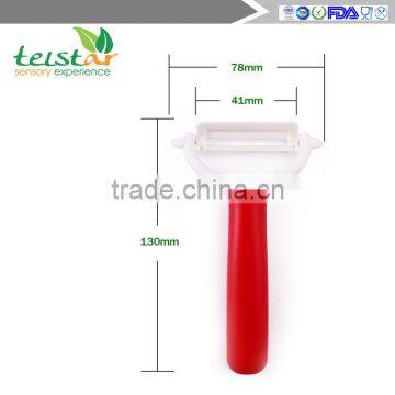 Ceramic Cutting Tool Ceramic Knife Set of 7 Pieces of White Blade 3 ", 4 Yellow Chef Knife "green Utility, 6" Orange, Red Peeler photo-4