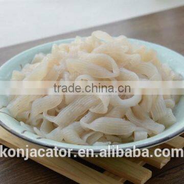 Instant Konjac Noodle Low Calories High Fibre Konjac Shirataki Capellini With Spinach photo-3
