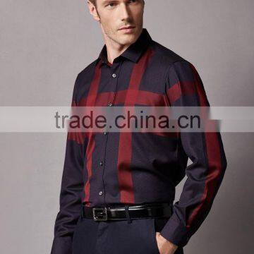 New Design Buffalo Plaid Cotton Men Shirt BSL0065 photo-3