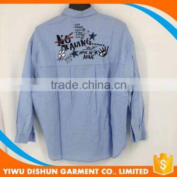 Oem High Quality Breathable Office Fancy Collar Blouse Ladies photo-6