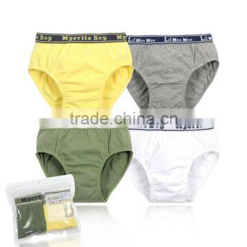 100 cotton Good quality boy underwear kids underwear boys brief