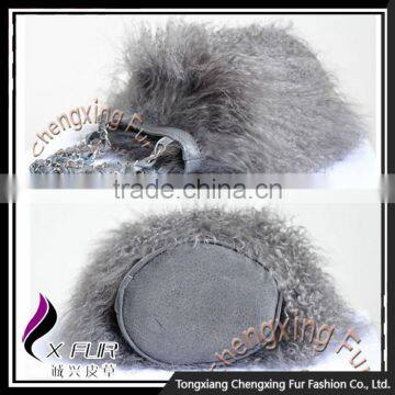 CX-H-04D New Products Mongolian Fur Ladies Elegance Handbags photo-4