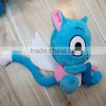 wholesale Christmas gifts pvc figures sets plush fairy tail toy for kids