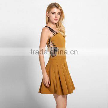 Maxnegio Sexy Club Pleat Lace up Prom Dress photo-4