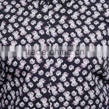 Shirt With Roses Print in Skinny Fit photo-2