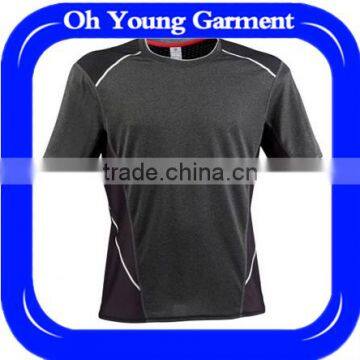 new 100% polyester blank customized technical marathon running gym sportwear t shirt wholesale cheap