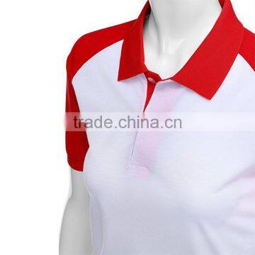 Latest Design Wholesale Ladies 100% Polyester Cool Dry Fit Cheap Polo Tshirt photo-5