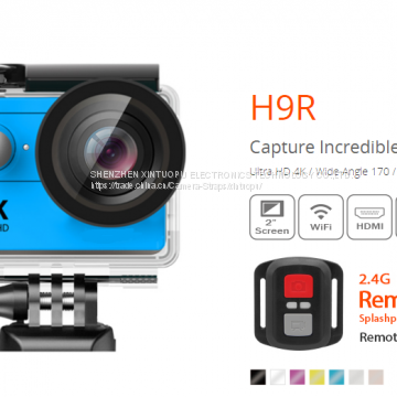 H9 4K WIFI Sports Action Camera Ultra HD Waterproof DV Camcorder 12MP 170 Degree Wide Angle photo-5