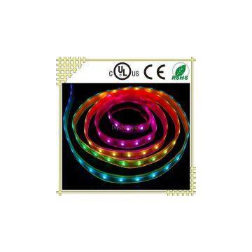 UL CertifictaeLED Strip 5050 (30 LED per Meter) Non-Waterproof 5 Meter Kit (RGB) Multi-Coloured