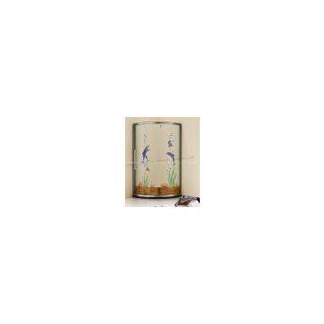 Colorful glittering glass Shower Enclosure（XH-8808）