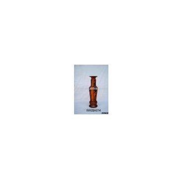 Wood Flower Vase
