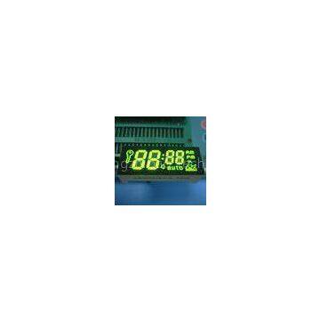 Green Common Cathode 7 Segment LED Display Super Bright for Timer Control Customized