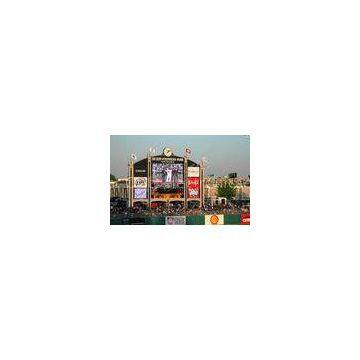 P20 1R1G1B Billboard LED Display For Advertising , Aluminum / Iron
