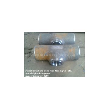 steel reducing tee fittings