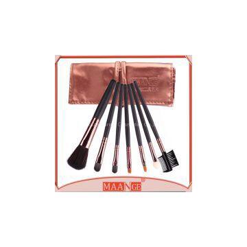 MAANGE 7 Piece Compact Makeup Brushes Kits Synthetic Hair photo-3
