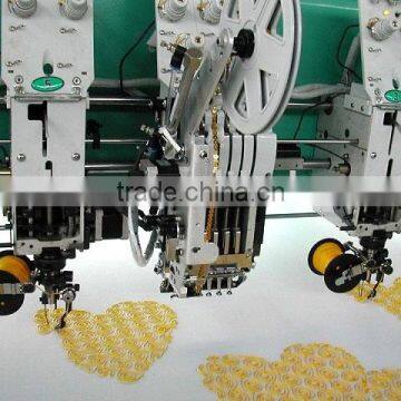 Single sequin and Taping Mixed Embroidery Machine