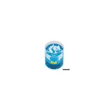 Sell Round Shape Acrylic Cotton Holder with Colorful Beans