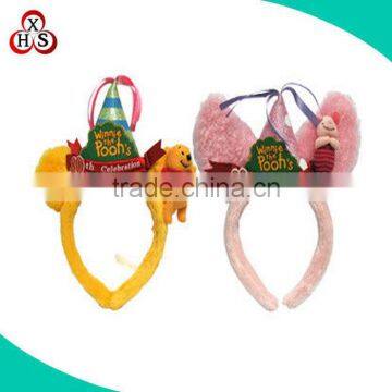 new year gift cute design animal ear headband for kids