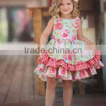 summer cotton new style baby girls dress sleeveless baby girls dress wholesale childrens dress