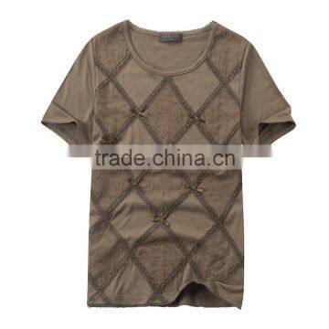 classy cotton printing women fashion t shirt for ladies