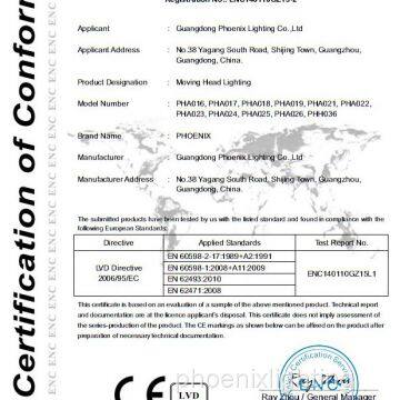 Moving Head Light LVD