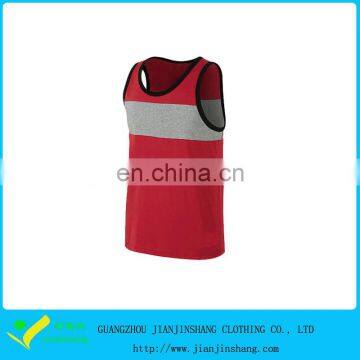 Classical Designed Grey Color Compression Polyester Gym Tank Tops Vest