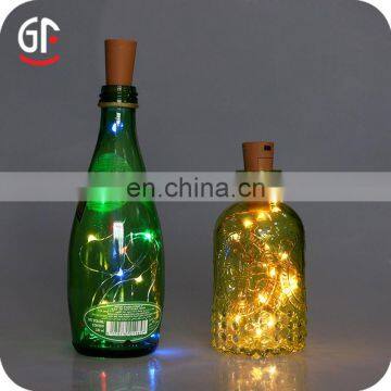 Home Decoration 7FT Warm White Copper Wire Battery Operated Led Bottle Cork String Fairy Lights