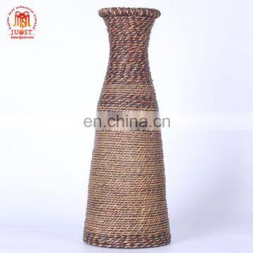 New Fashion Useful Home Decor Flower Rattan Vase Stand