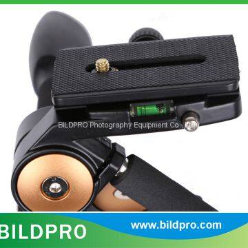 BILDPRO 71 Inch Professional Aluminum Tripod Leg Pan Fluid Head photo-4