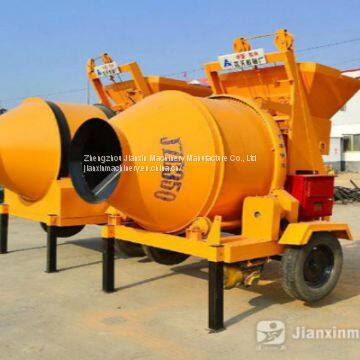 JZC Series 350 Mobile Electrical Concrete Mixer